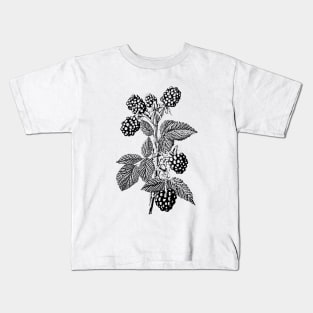 Blackberry Plant Kids T-Shirt
